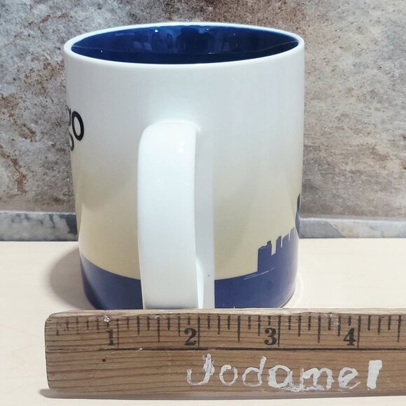 Starbucks Global Icon Collector Series 2009 Chicago Coffee Mug 16 Oz - Picture 10 of 10